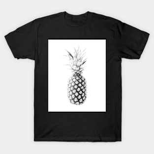 Pineapple print, Tropical print, Scandinavian, Nordic, Fruit, Trendy print, Styled, Scandinavian art, Modern art, Wall art, Print, Minimalistic, Modern T-Shirt